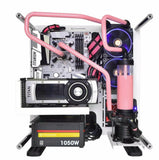 Pink and Black Sleeved PSU Cable Extension Kit